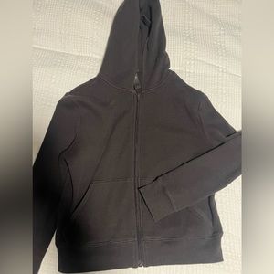 SKIMS Waffle Crop Hooded Jacket